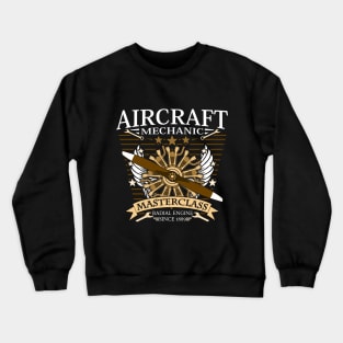 Screwdriver - Aircraft Mechatronics Engineer Radial Engine Mechanic Crewneck Sweatshirt